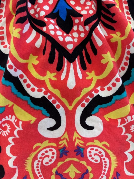 Flying Tomato Boho Halter Top Paisley Print Open Back Tie - Picture 3 of 7